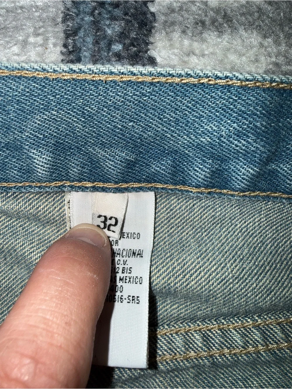 Vintage Bolero Jeans Collection Classic Straight Fit Men's Blue Jeans Size 32